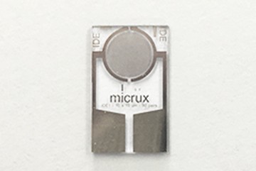 Thin-film Platinum InterDigitated Electrode (10/10 µm)